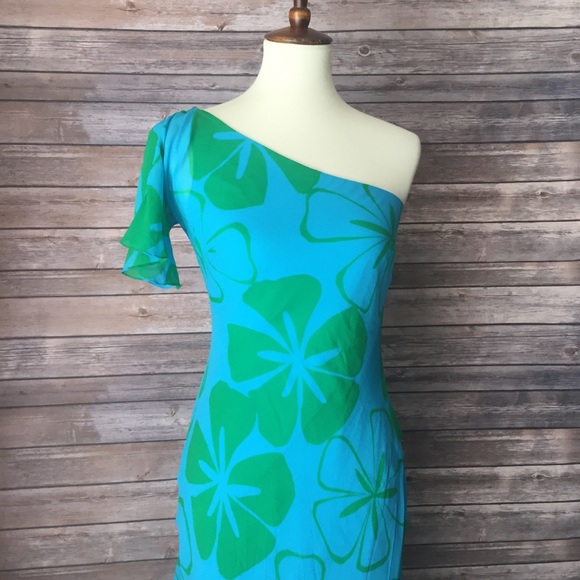 Banana Republic Dresses & Skirts - Banana Republic Hawaiian floral Dress tropical sz4